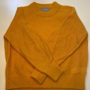 Everlane oversized alpaca crew sweater